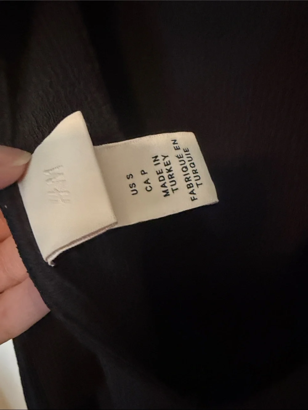 H&M simple black